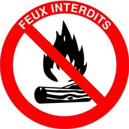 Interdiction d'utiliser des feux en plein air et des engins pyrotechniques sur l'ensemble du territoire jurassien !
