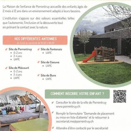 Maison de l'enfance - Porrentruy
