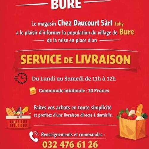 Service de livraison à domicile