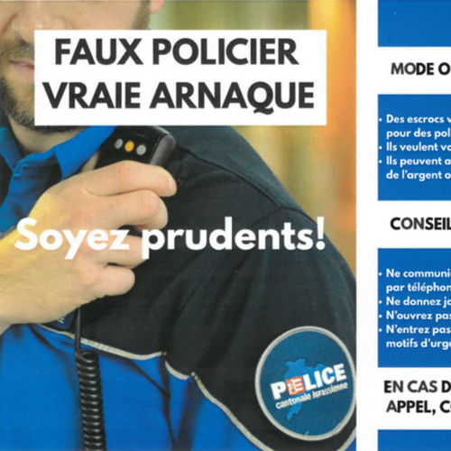 Faux policier - Vraie arnaque