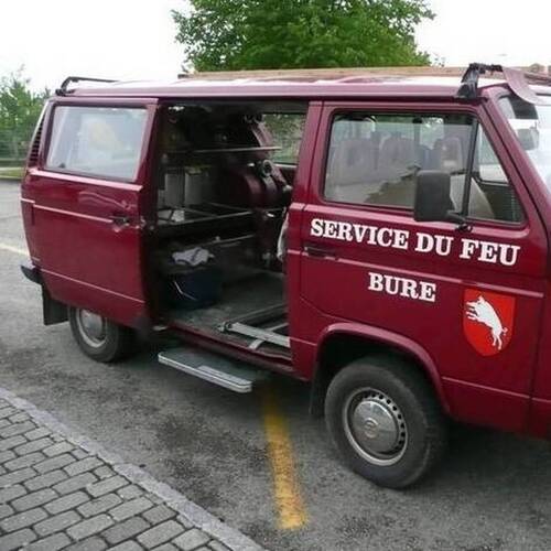 Bus Service du feu - Bure